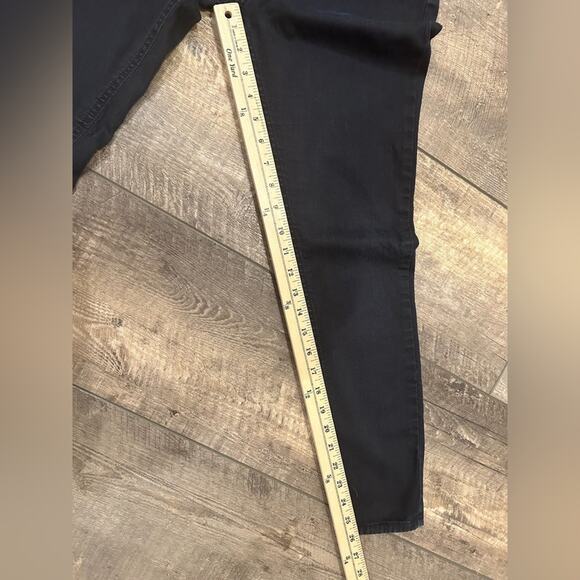 Free People Women's Skinny Ankle Jeans Black Wash Size 27 - Picture 9 of 12